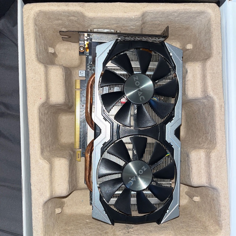 Zotac GTX 1060 6gb amp edition